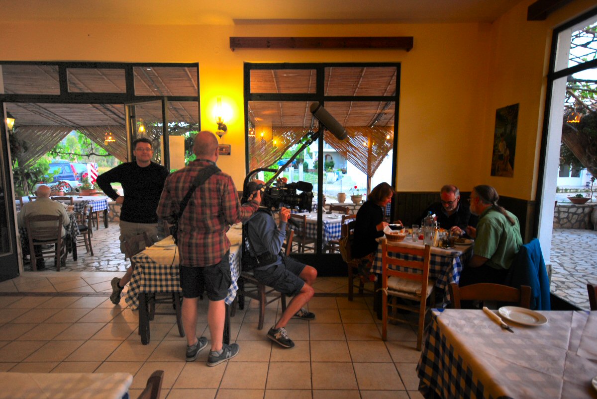 Brouklis Taverna photo shooting